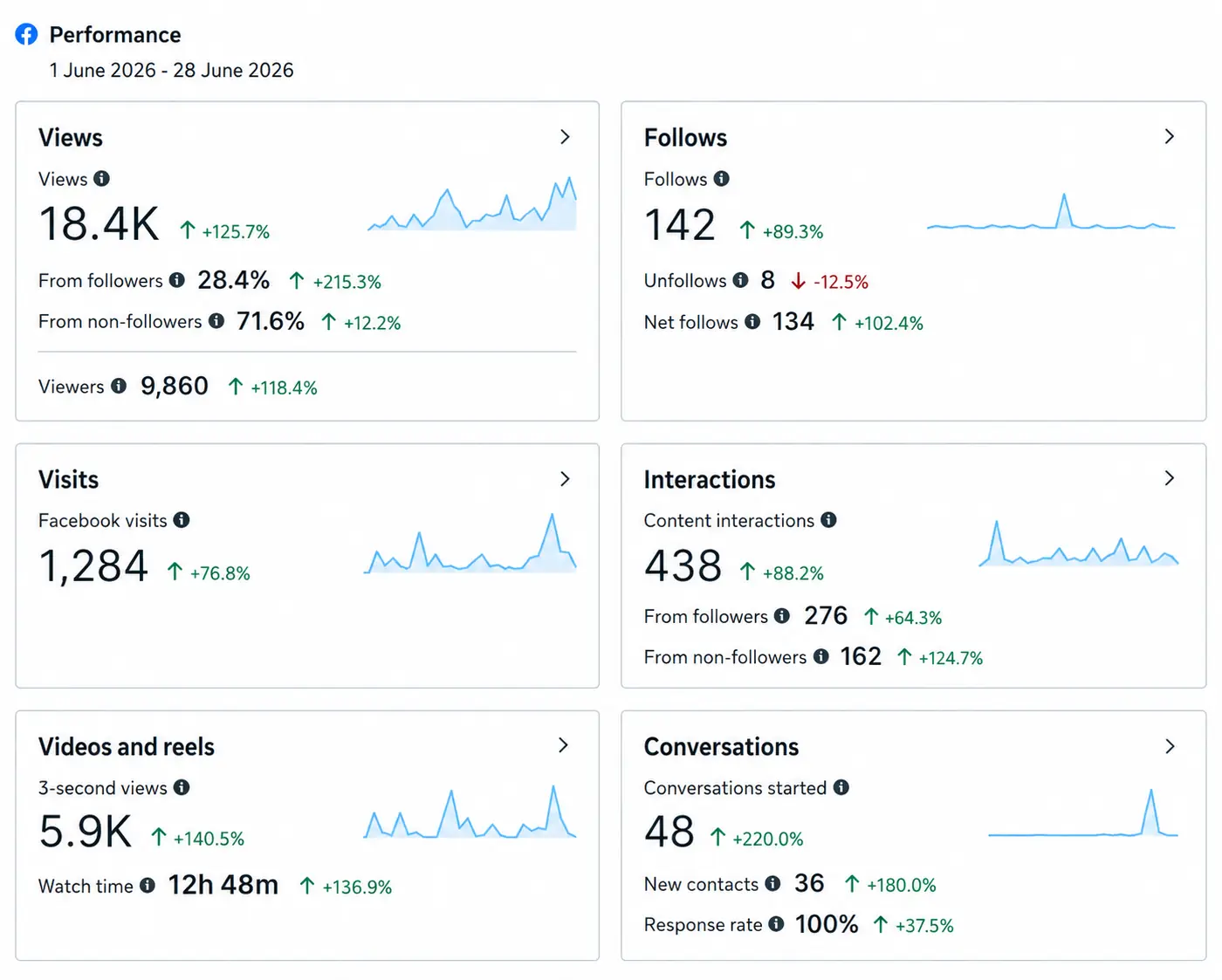Mavis Eco Cool Meta Ads results and cost per result report